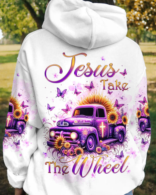 Jesus Take The Wheel Sunflower Women's All Over Print Shirt - Yhkd1502241