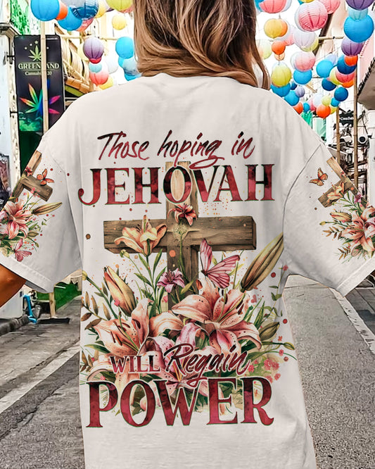 Hoping In Jehovah Women's All Over Print Shirt - Ty2603243