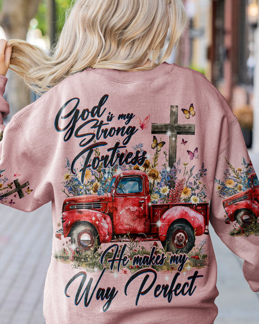 He Makes My Way Perfect Women's All Over Print Shirt - Ty0301241