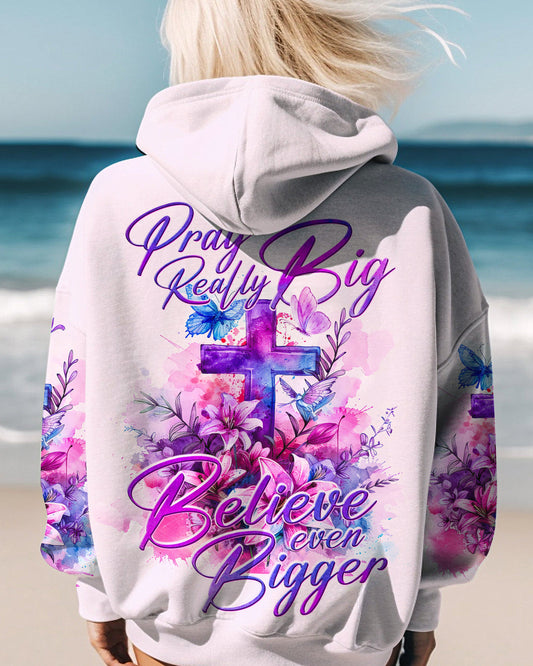 Pray Really Big Women's All Over Print Shirt - Ty2902242