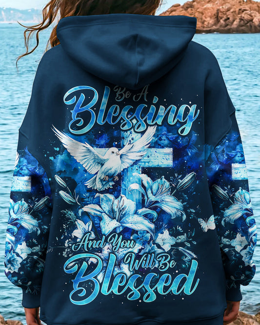 Be A Blessing Women's All Over Print Shirt - Ty1103241