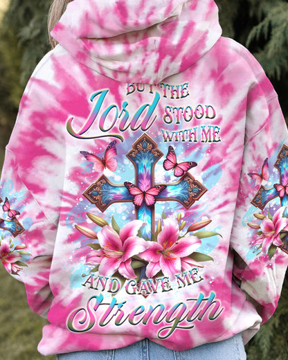 Lord Stood With Me Tie Dye Women's All Over Print Shirt - Yhkd1801242