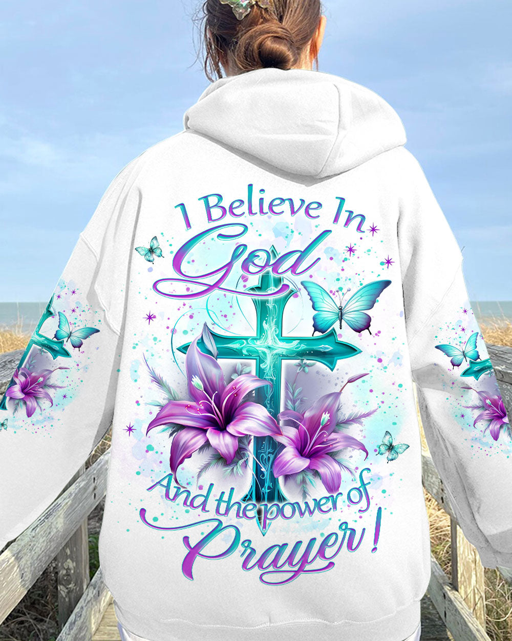 I Believe In God Women's All Over Print Shirt - Yhkd2512232