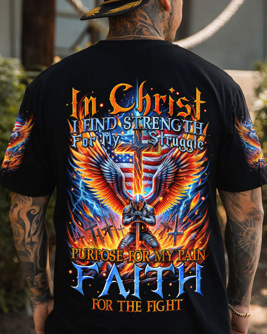 In Christ I Find Strength Men's All Over Print Shirt - Tytm3110234