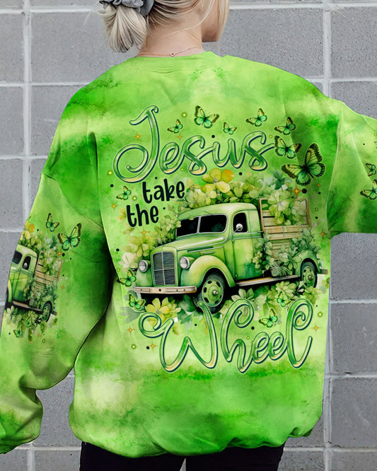 Jesus Take The Wheel Women's All Over Print Shirt - Tytm0501243