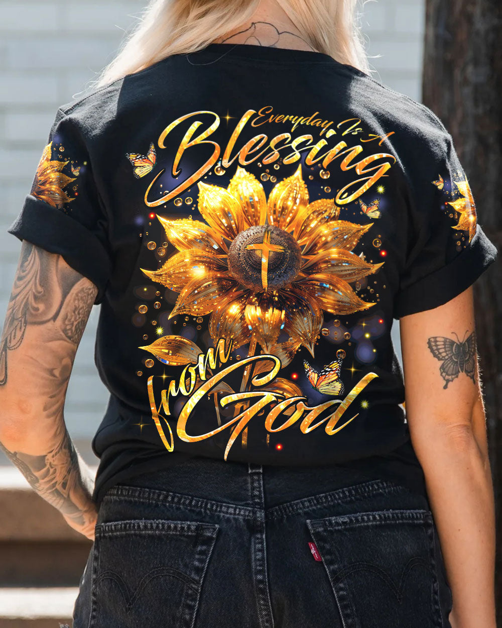 Everyday Is A Blessing From God Women's All Over Print Shirt - Tytm1407232