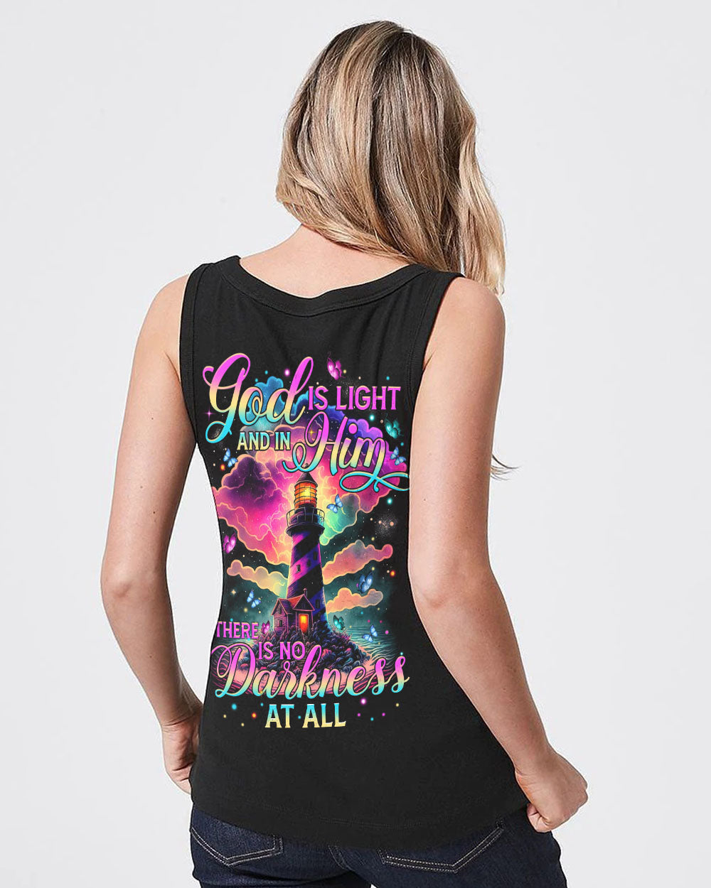 God Is Light Women's All Over Print Shirt - Tytm2508233