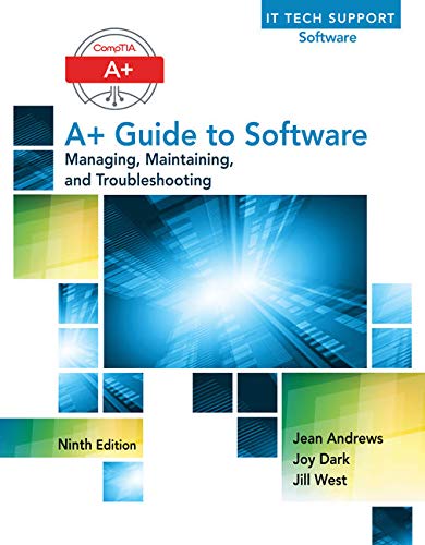 A+ Guide to Software - 9th Edition