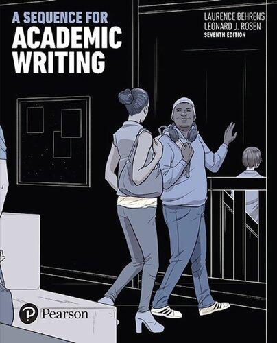 A Sequence For Academic Writing 7Th Edition