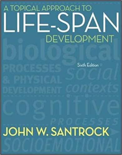 A Topical Approach To Life Span Development 6Th Edition