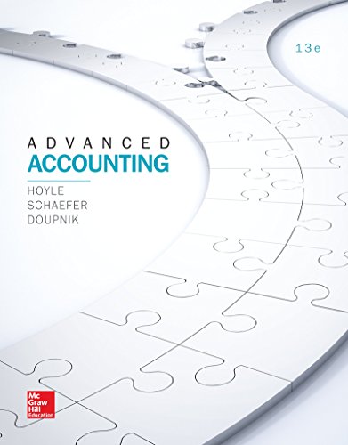 Advanced Accounting - 13th Edition