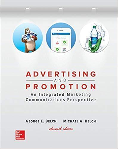 Advertising and Promotion 11Th Edition