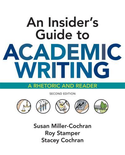 An Insiders Guide To Academic Writing 2Nd Edition