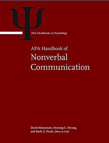 Apa Handbook Of Nonverbal Communication