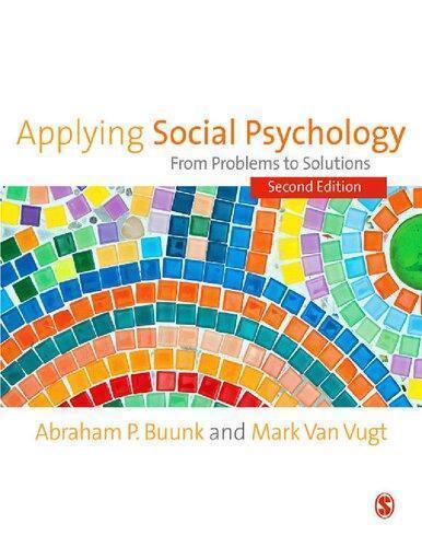 Applying Social Psychology From Problems To Solutions 2Nd Edition