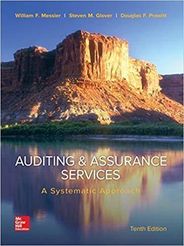 Auditing Assurance Services A Systematic Approach 10Th Edition
