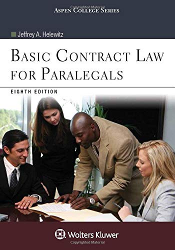 Basic Contract Law for Paralegals - 8th Edition