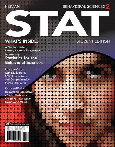 Behavioral Sciences STAT 2