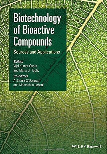 Biotechnology Of Bioactive Compounds Sources And Applications
