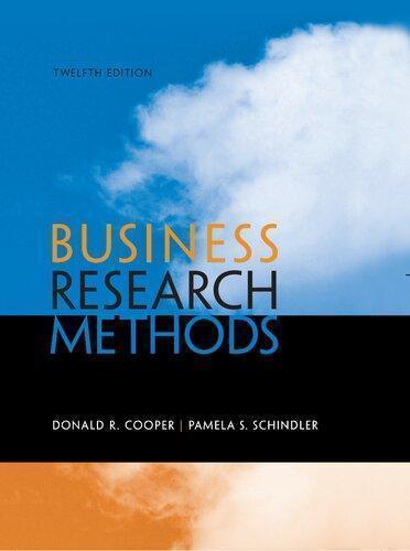 Business Research Methods 12Th Edition