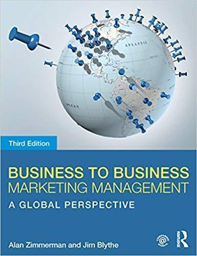 Business To Business Marketing Management A Global Perspective 3Rd Edition