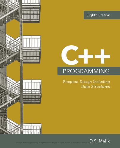 C++ Programming 8Th Edition