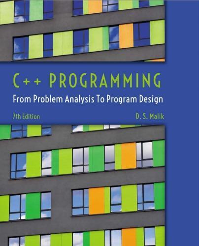 C Programming From Problem Analysis To Program Design 7Th Edition ...