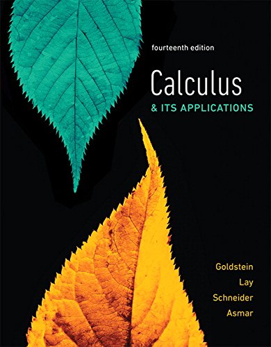 Calculus &amp; Its Applications (14th Edition) - 14th Edition