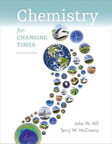 Chemistry For Changing Times 14Th Edition