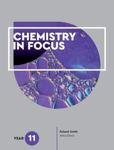 Chemistry In Focus Year 11