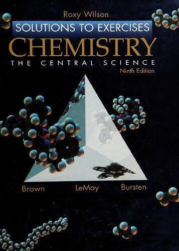 Chemistry The Central Science Solutions To Exercises 9Th Edition