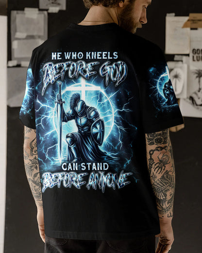 He Who Kneels Before God Warrior Men's All Over Print Shirt - Yhln2711232