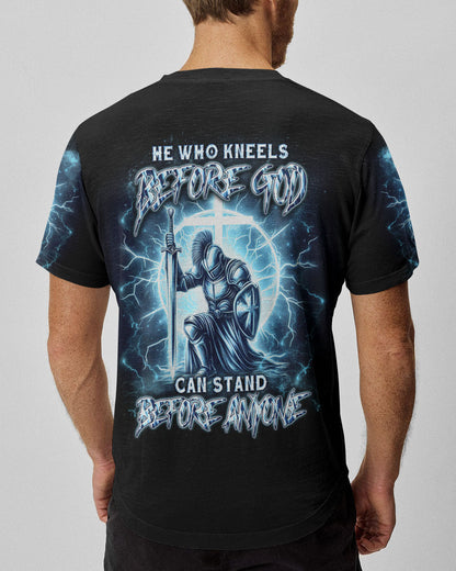 He Who Kneels Before God Warrior Men's All Over Print Shirt - Yhln2711232