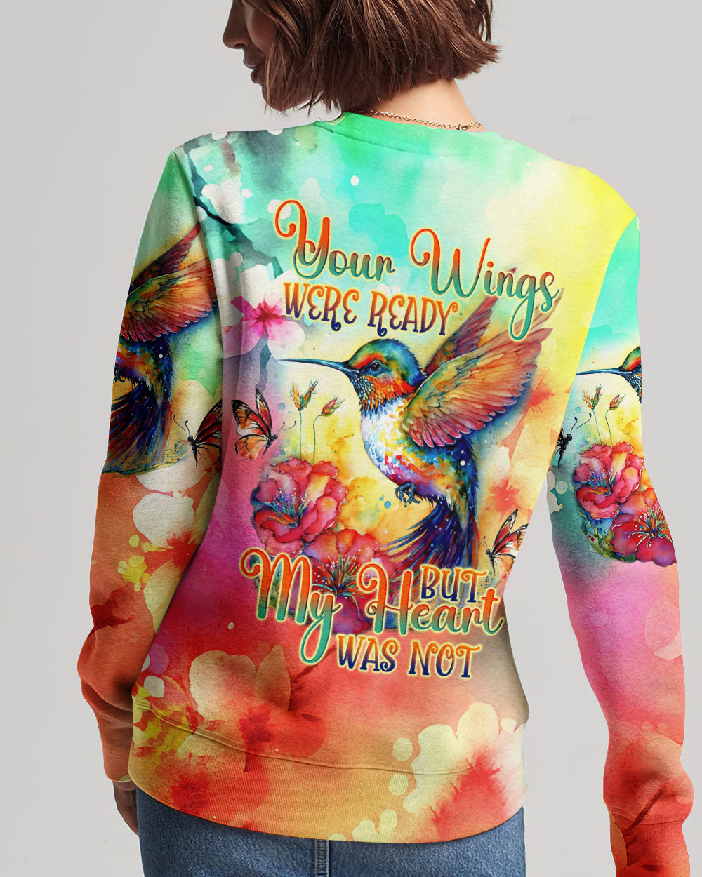 Your Wings Were Ready Hummingbird Women's All Over Print Shirt - Tlno0709234