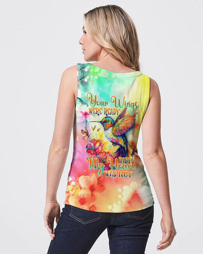 Your Wings Were Ready Hummingbird Women's All Over Print Shirt - Tlno0709234