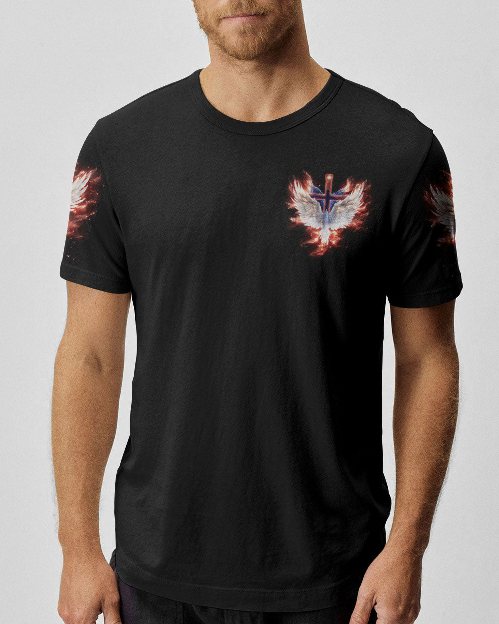 Even In Darkness Eagle Men's All Over Print Shirt - Tlno1108232