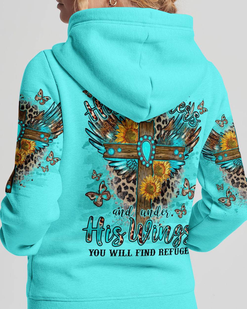 He Will Cover You Women's All Over Print Shirt - Tlno2109232