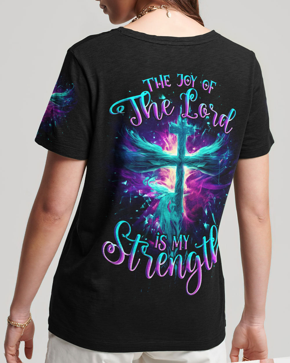 The Joy Of The Lord Women's All Over Print Shirt - Tlno2209233