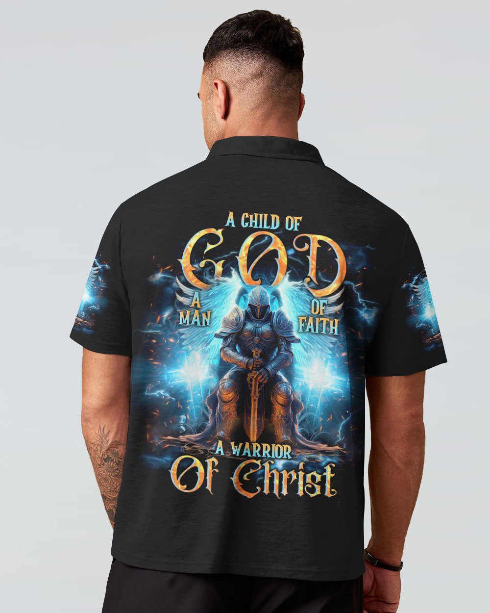 A Warrior Of Christ Men's All Over Print Shirt - Tlnt0610234