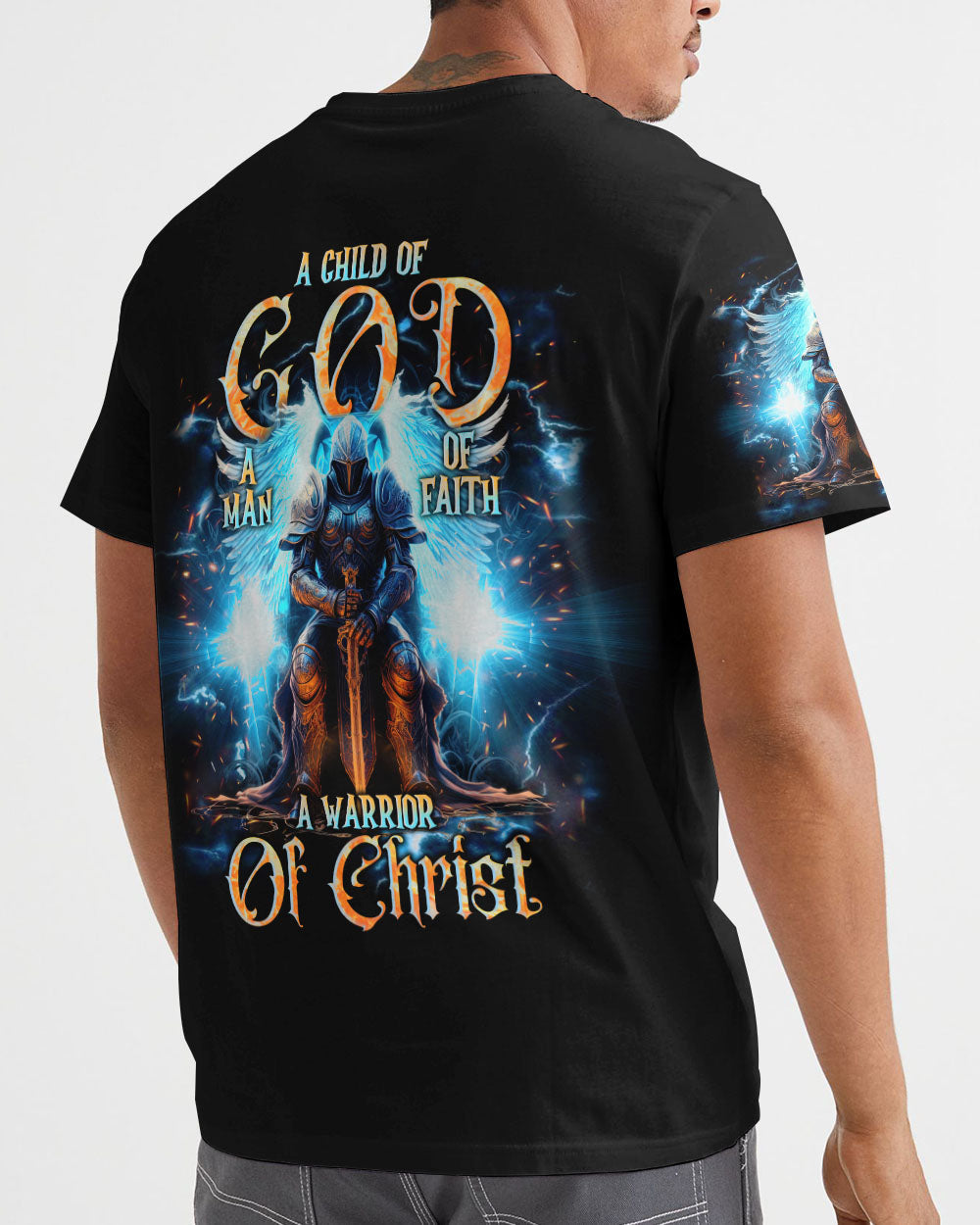 A Warrior Of Christ Men's All Over Print Shirt - Tlnt0610234