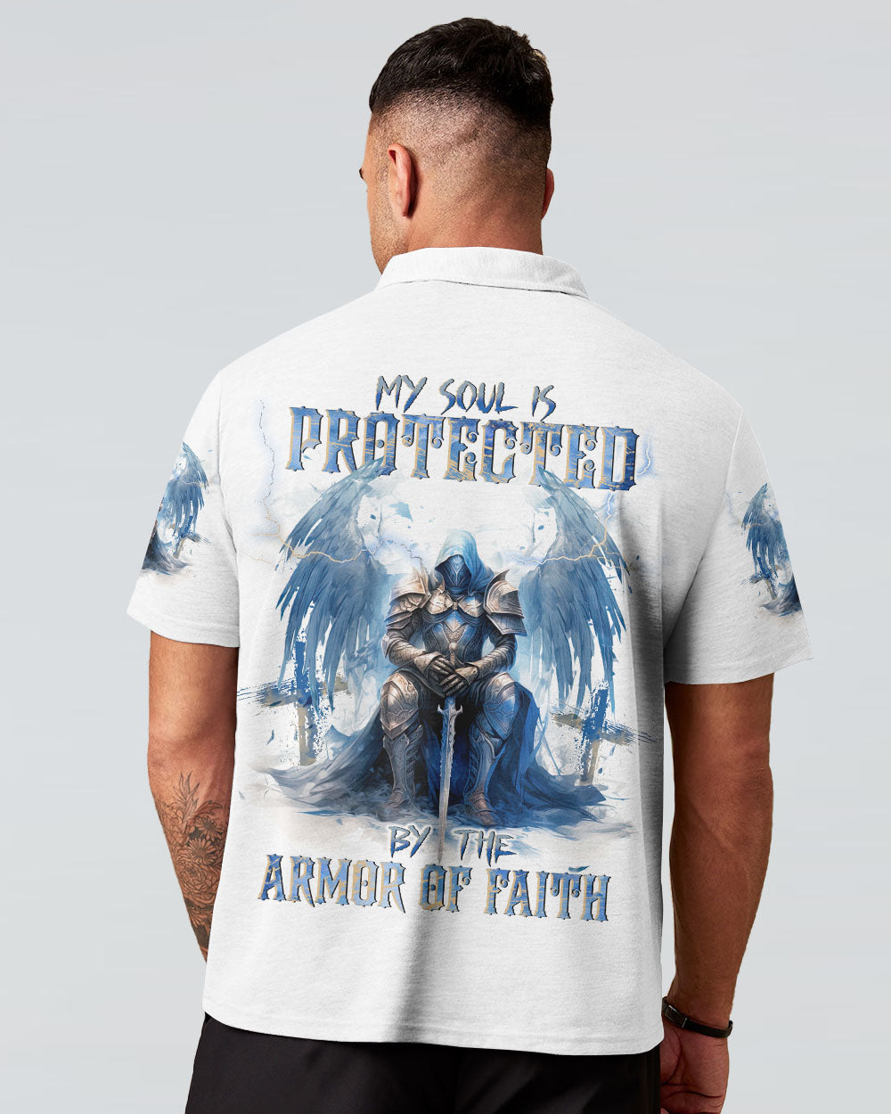 My Soul Is Protected Men's All Over Print Shirt - Tlnt0910234