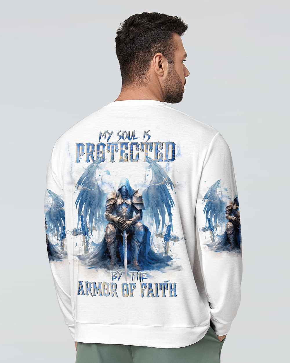 My Soul Is Protected Men's All Over Print Shirt - Tlnt0910234