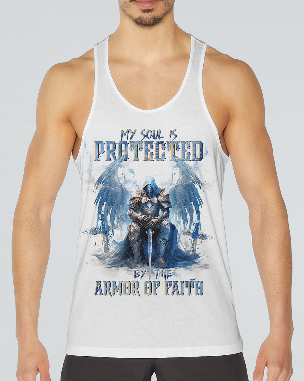 My Soul Is Protected Men's All Over Print Shirt - Tlnt0910234