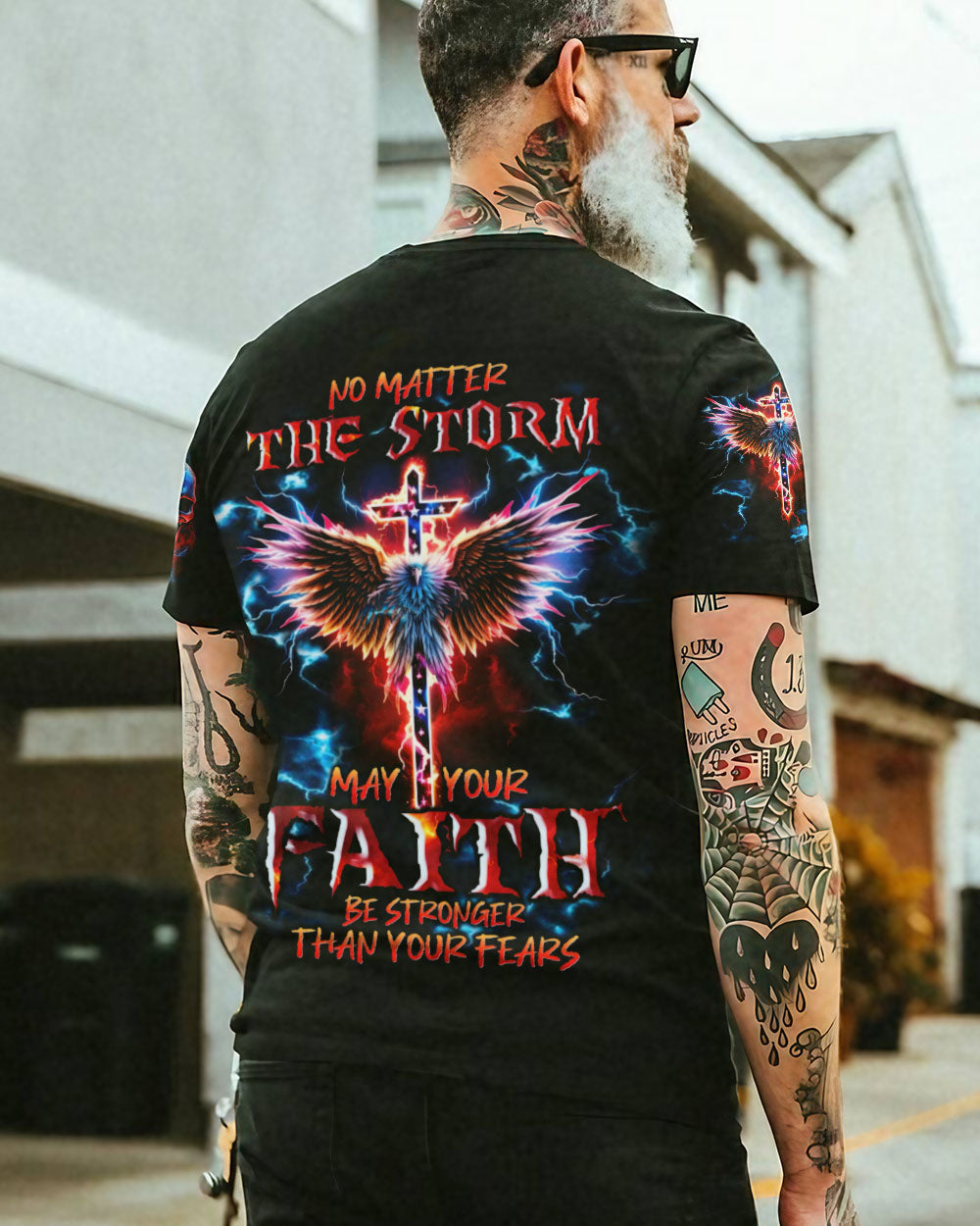 No Matter The Storm Men's All Over Print Shirt - Tlnt2709232