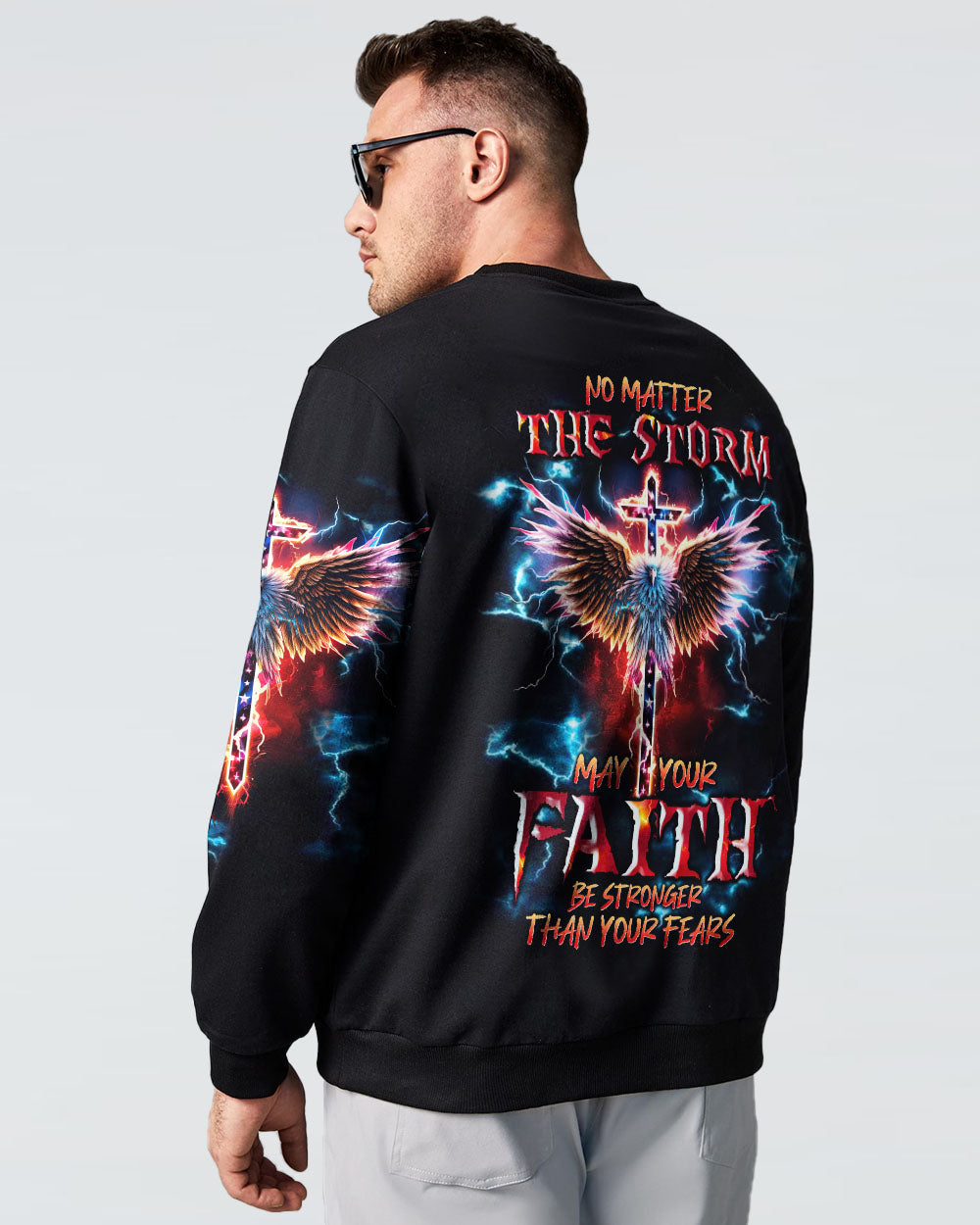 No Matter The Storm Men's All Over Print Shirt - Tlnt2709232