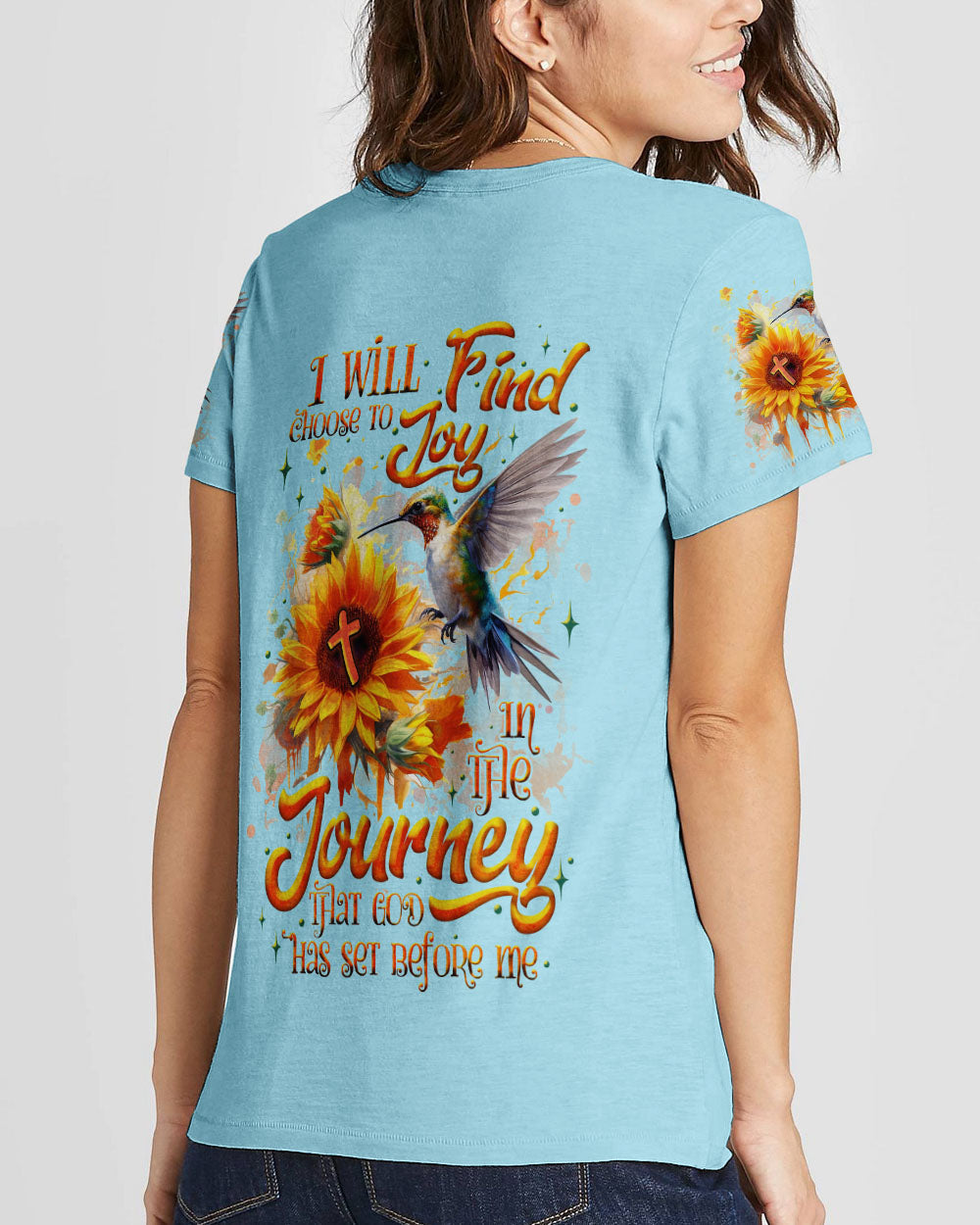 I Will Choose To Find Joy Women's All Over Print Shirt - Tlnz0609234