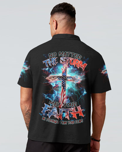 No Matter The Storm Men's All Over Print Shirt - Tlnz0910234