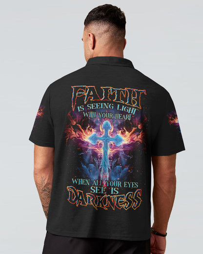 Faith Is Seeing Light Men's All Over Print Shirt - Tlnz3008233