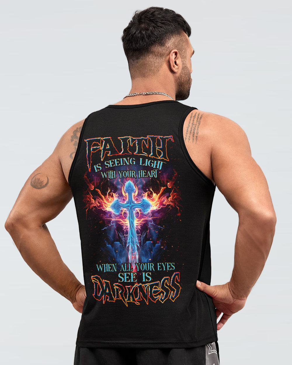 Faith Is Seeing Light Men's All Over Print Shirt - Tlnz3008233