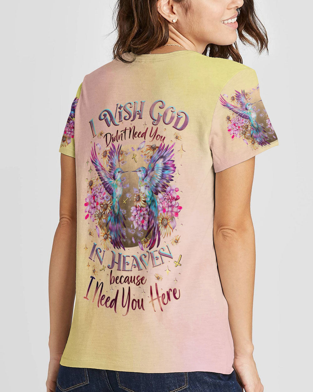 I Need You Here Women's All Over Print Shirt - Tlnz3108233